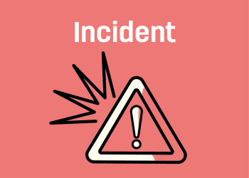 Visuel générique pour signaler un incident