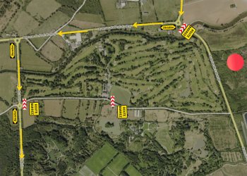Plan de déviation à Blanquefort et Bordeaux