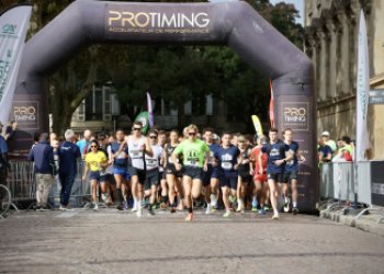 Départ de la course des 10 000 maîtres à Bordeaux