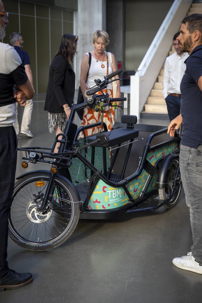 Photo du nouveau service TBM : le Mobilo, un vélo pour les personnes à mobilité réduite