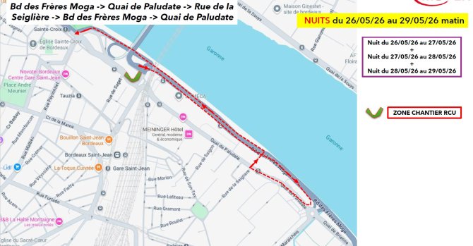 Chantier Paludate - Plan de Déviation
