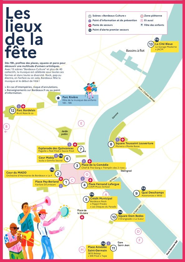 Plan Fête de la Musique 2026