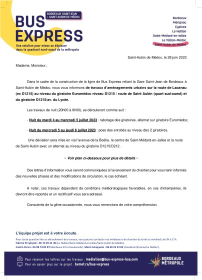 Bus Express - Giratoire Lycée et Euromédoc - Du 4 au 5 juillet rabotage + 5 au 6 enrobés.pdf